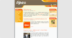 Desktop Screenshot of i-lipa.cz